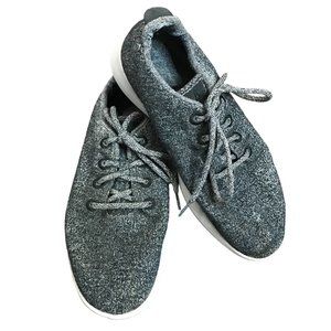 Allbirds‎ Men’s Gray Lace Up Sneakers, Casual The Wool Runners Size 10 Athletic